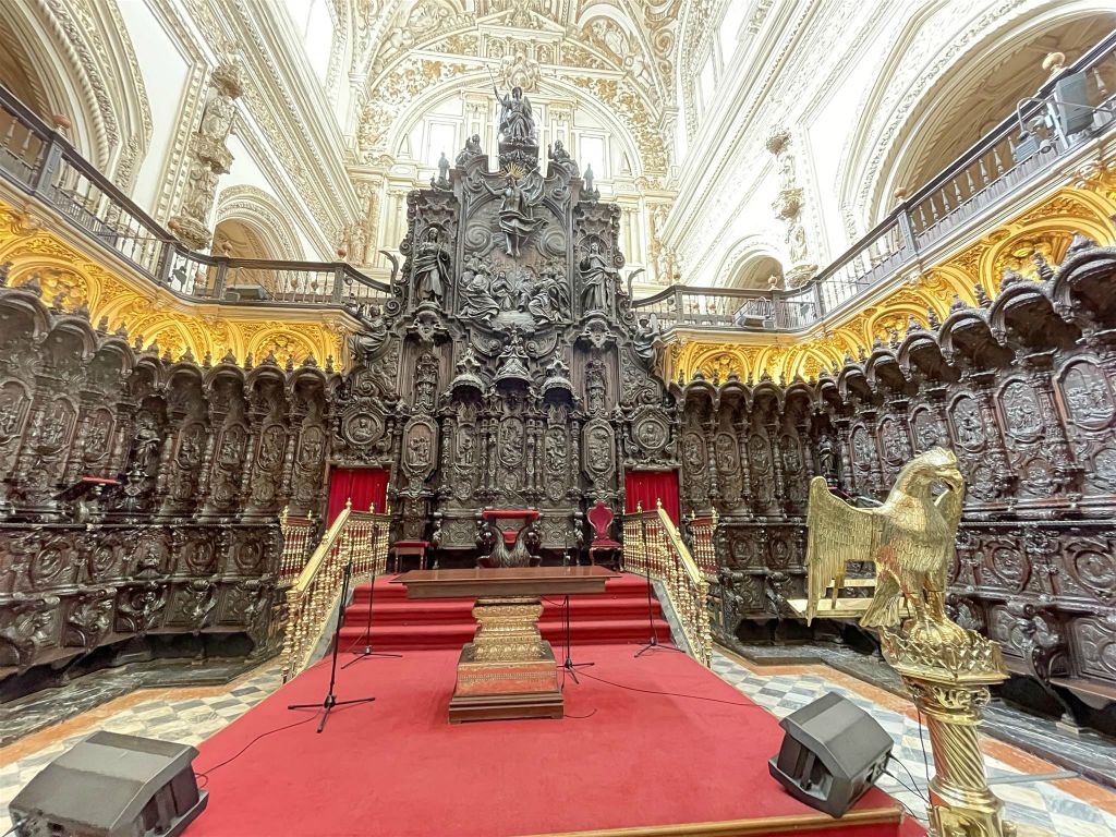 CÓRDOBA - het koor in de Mezquita