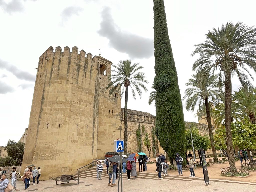 CÓRDOBA - de toren van het Alcázar van de christelijke koningen