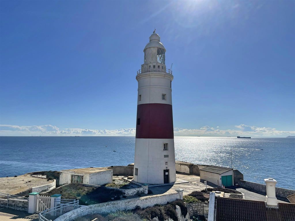 GIBRALTAR - de vuurtoren van Europa Point