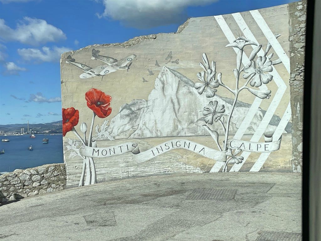 GIBRALTAR - een muurschildering