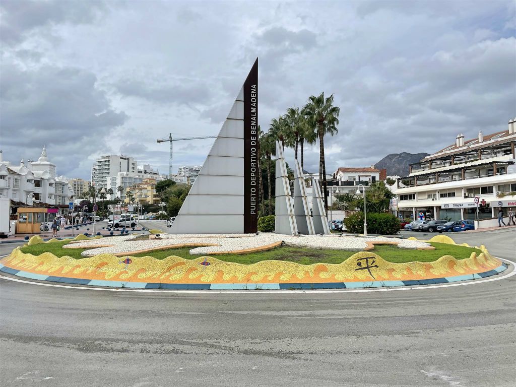 BENALMÁDENA - een kunstwerk
