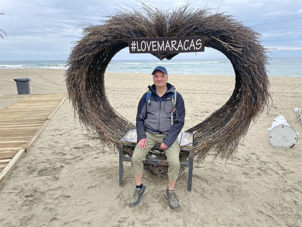 BENALMÁDENA - Carlos bij het Maracas strand