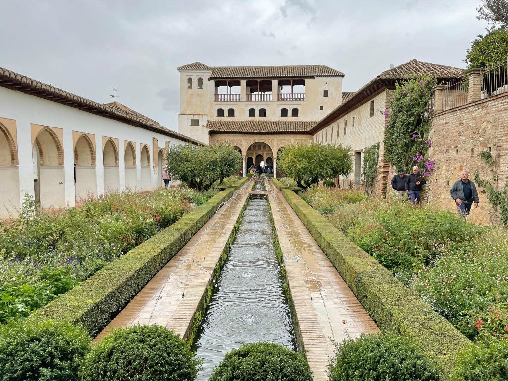 GRANADA - het paleis de Generalife