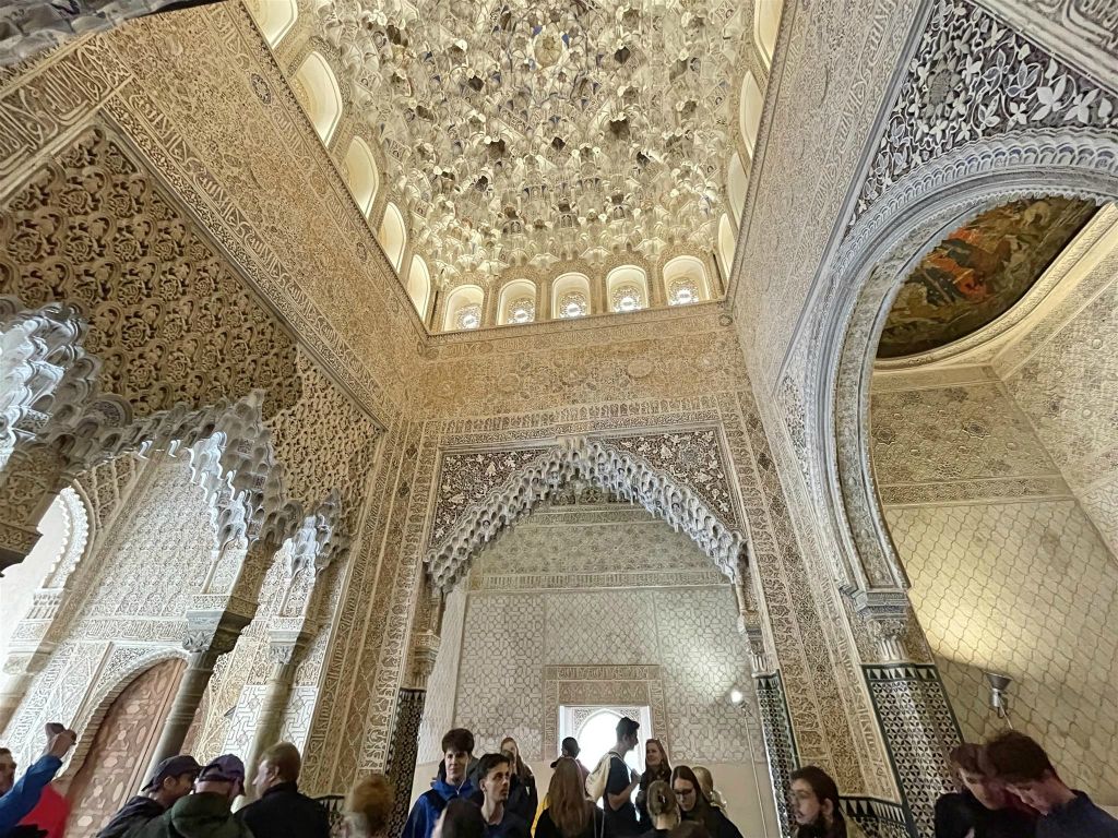 GRANADA - binnen in de Nasrid paleizen