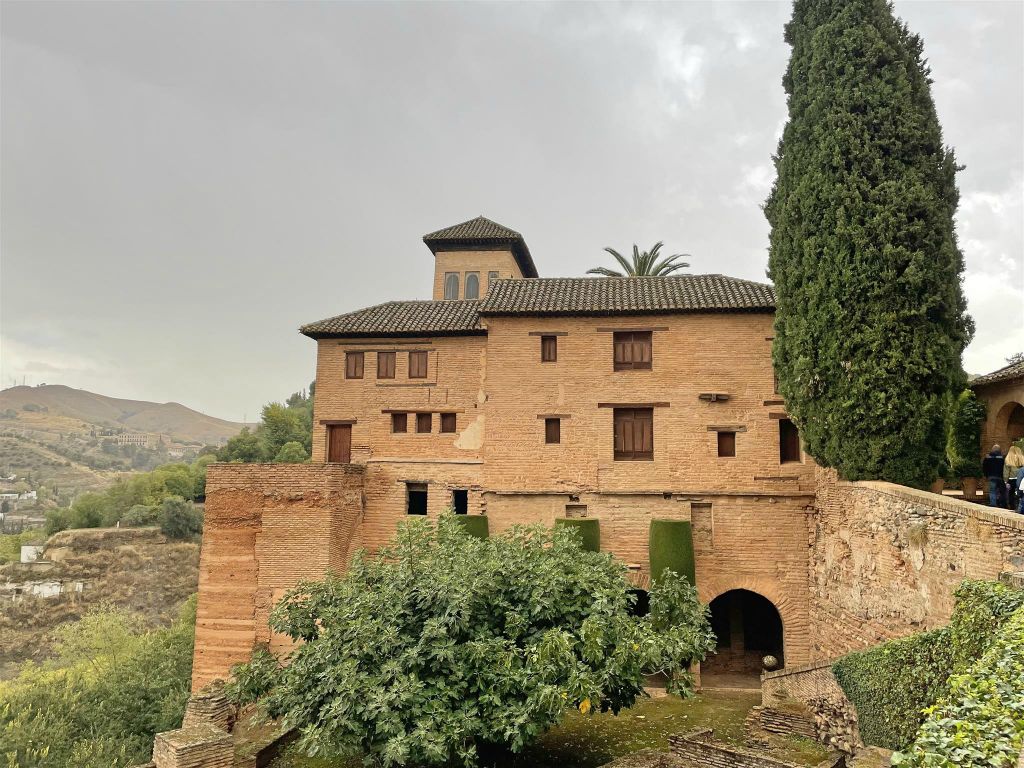 GRANADA - de huizen van het Partal