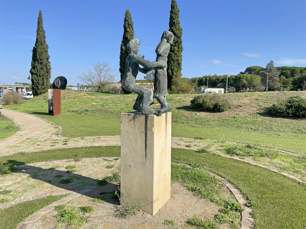 SALLES-D'AUDE - een kunstwerk