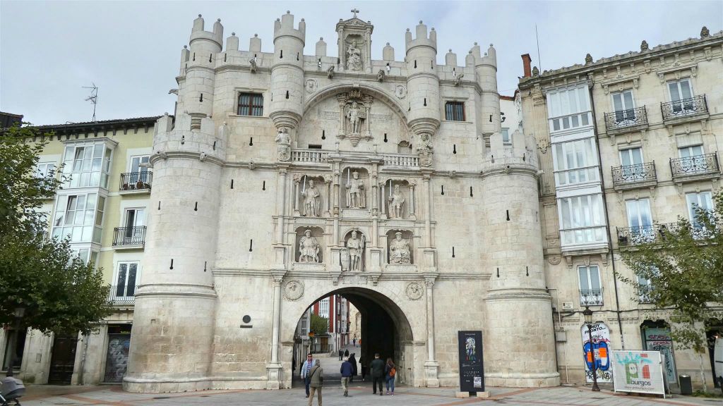 BURGOS - de Santa María stadspoort