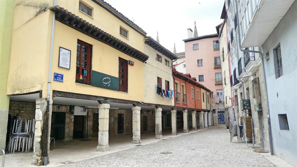 BURGOS - de steeg Calle Llana De Adentro