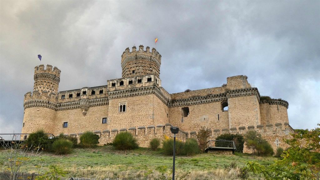 MANZANARES EL REAL - het kasteel van Manzanares El Real