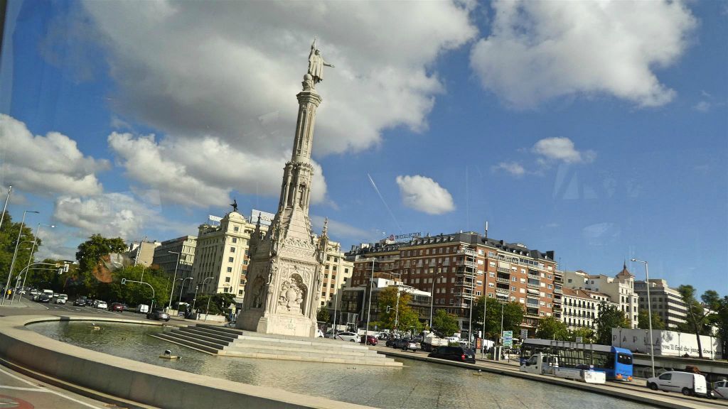 MADRID - het Columbus monument