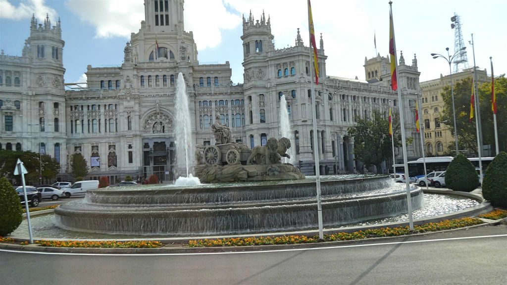 MADRID - de Cibeles fontein