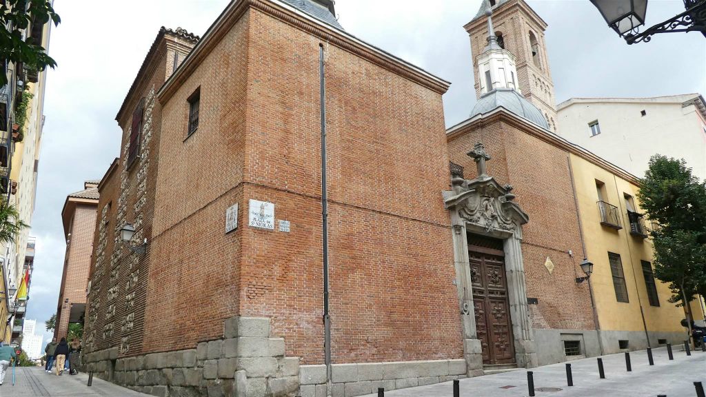 MADRID - de Sint-Nicholaaskerk