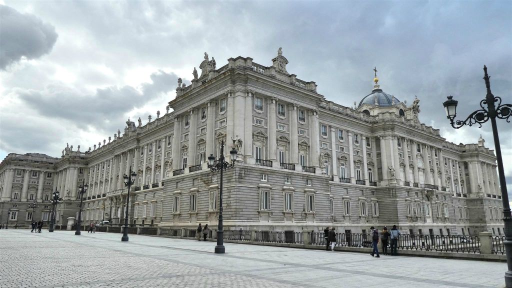 MADRID - het koninklijk paleis