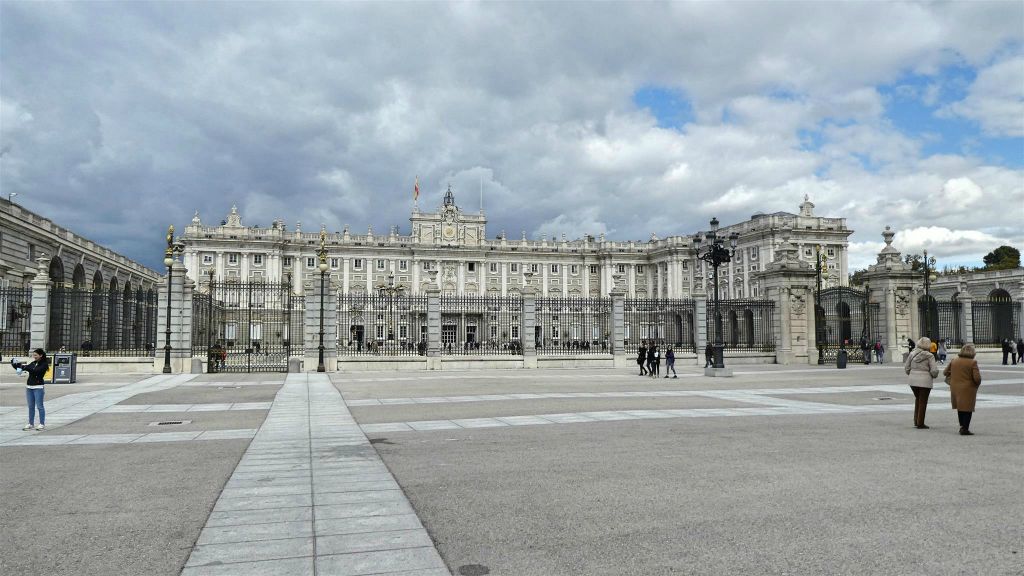 MADRID - het koninklijk paleis