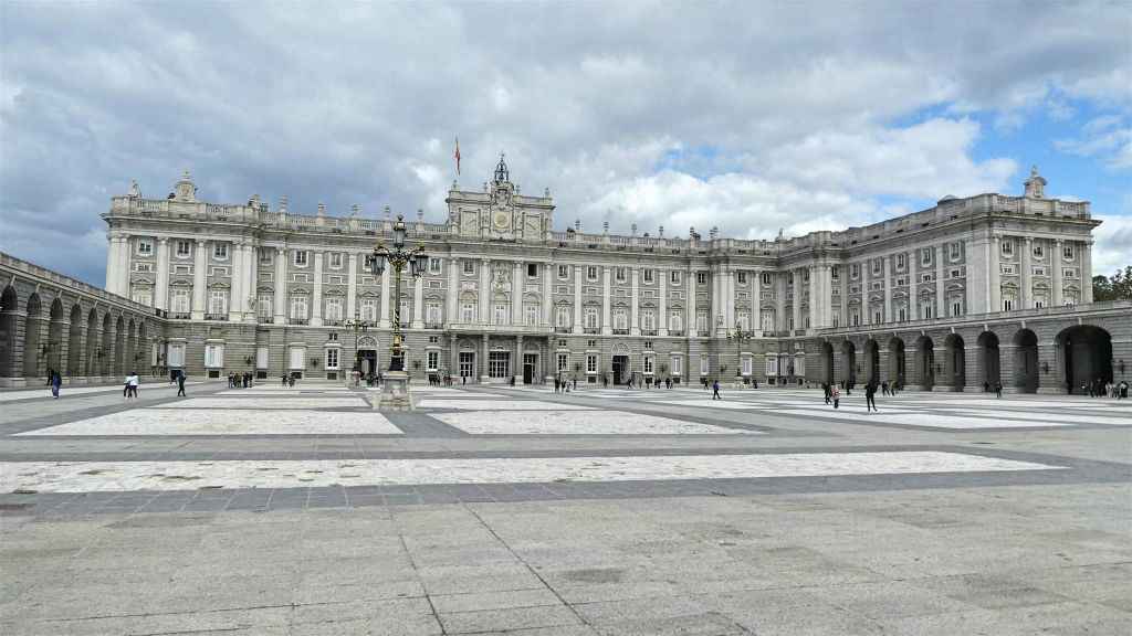 MADRID - het koninklijk paleis