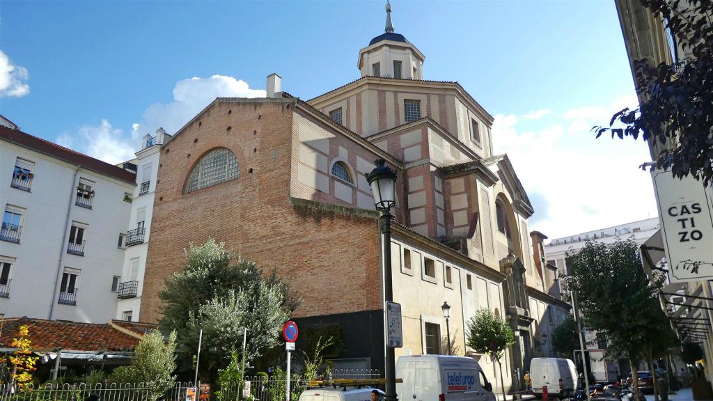 MADRID - de Sint-Sebastiaankerk