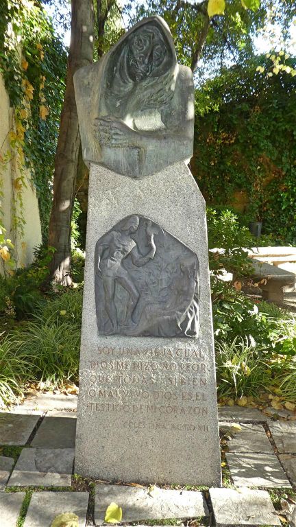 SALAMANCA - het La Celestina monument