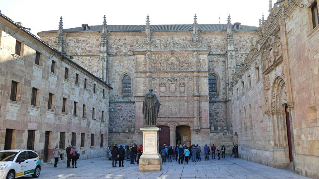 SALAMANCA -  het hoofdgebouw van de universiteit