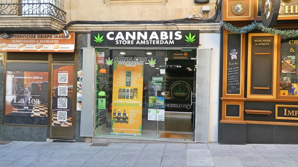SALAMANCA - een cannabiswinkel