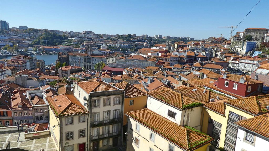 PORTO - het uitzicht over de stad