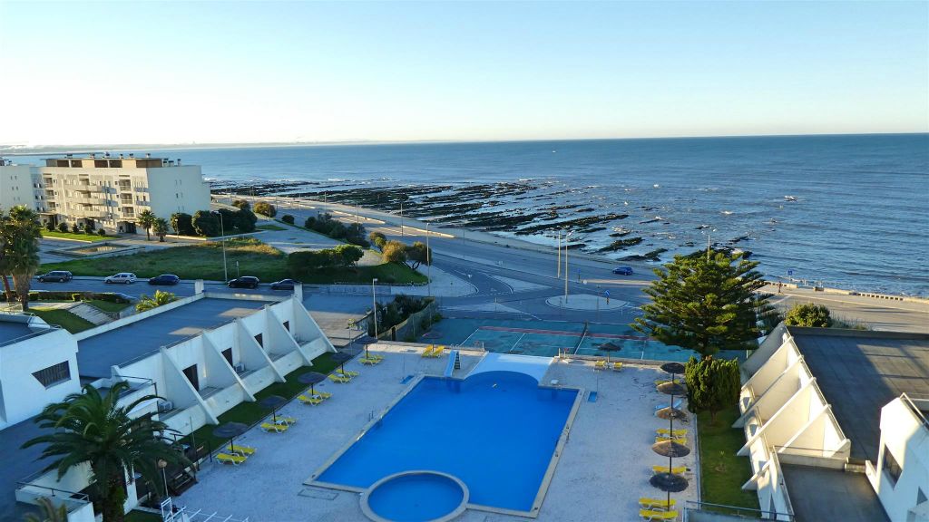 FIGUEIRA DA FOZ - het zwembad van het Atlântida Sol hotel waar we verbleven