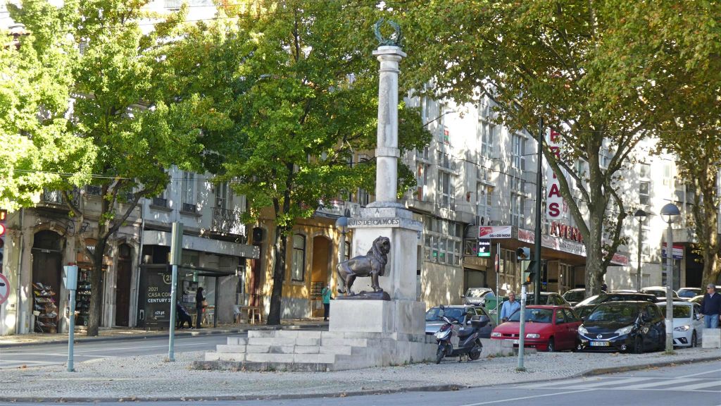 COIMBRA - het Luís de Camões monument