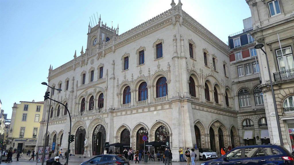 LISSABON - het Rossio treinstation