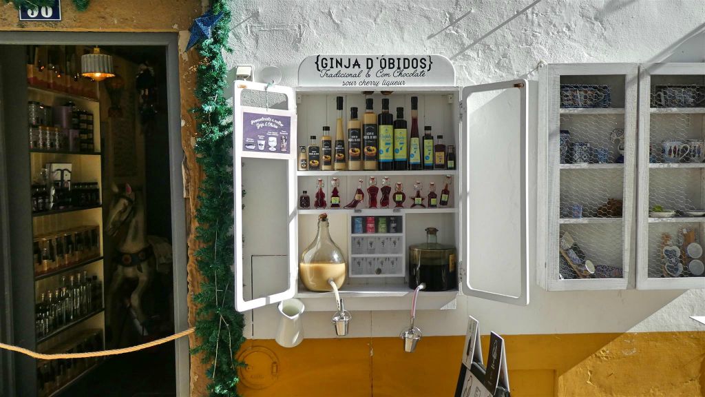 ÓBIDOS - enkele Portugese likeuren