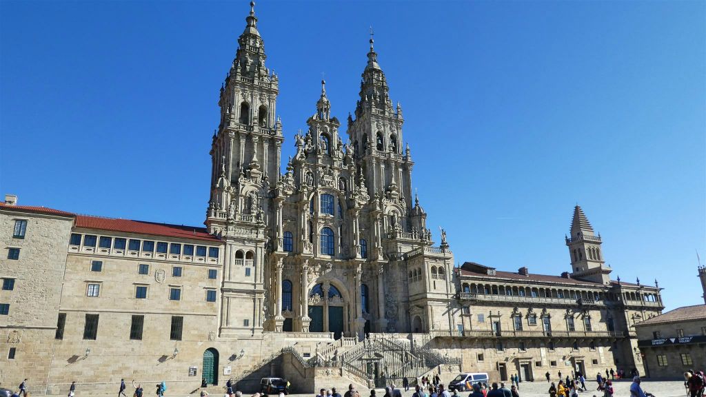 SANTIAGO DE COMPOSTELLA - de kathedraal