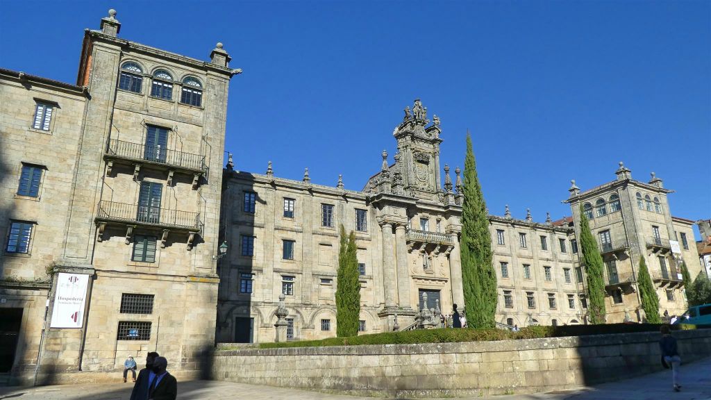 SANTIAGO DE COMPOSTELLA - het San Martiño Pinario klooster
