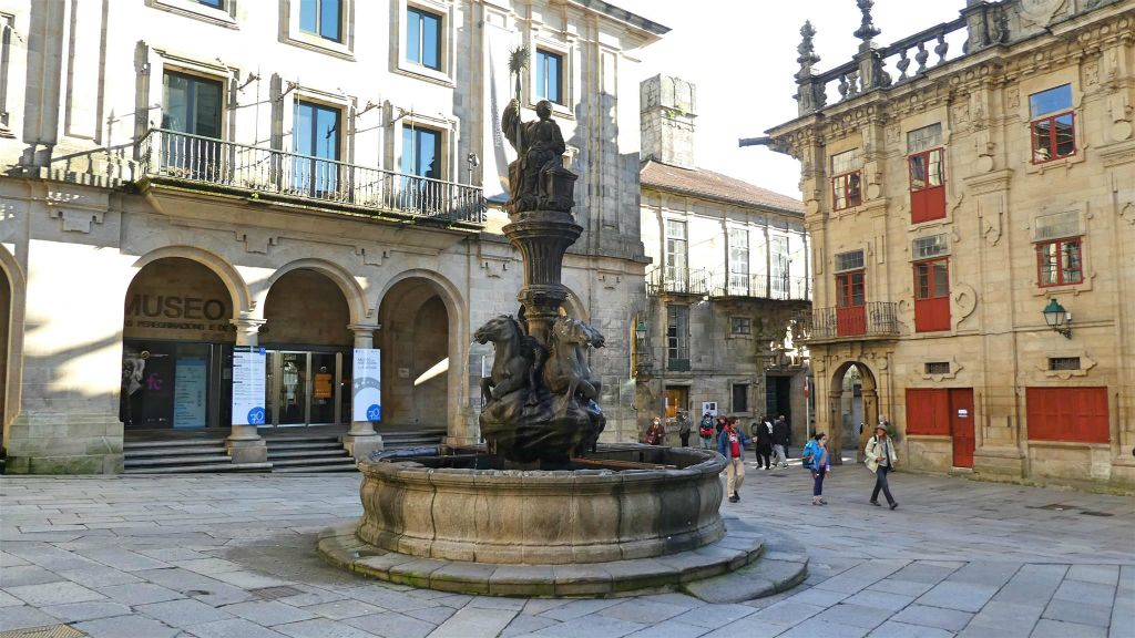 SANTIAGO DE COMPOSTELLA - de paardenfontein