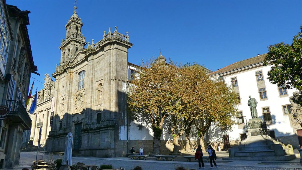 SANTIAGO DE COMPOSTELLA - de universitaire kerk