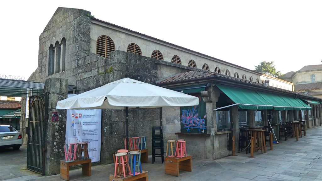 SANTIAGO DE COMPOSTELLA - de Santiago voedselmarkt