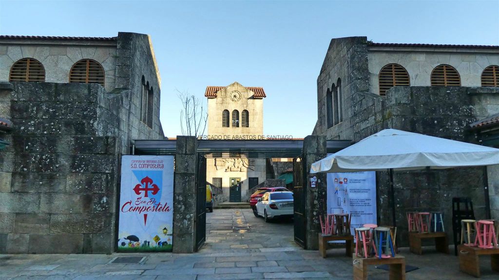 SANTIAGO DE COMPOSTELLA - de Santiago voedselmarkt