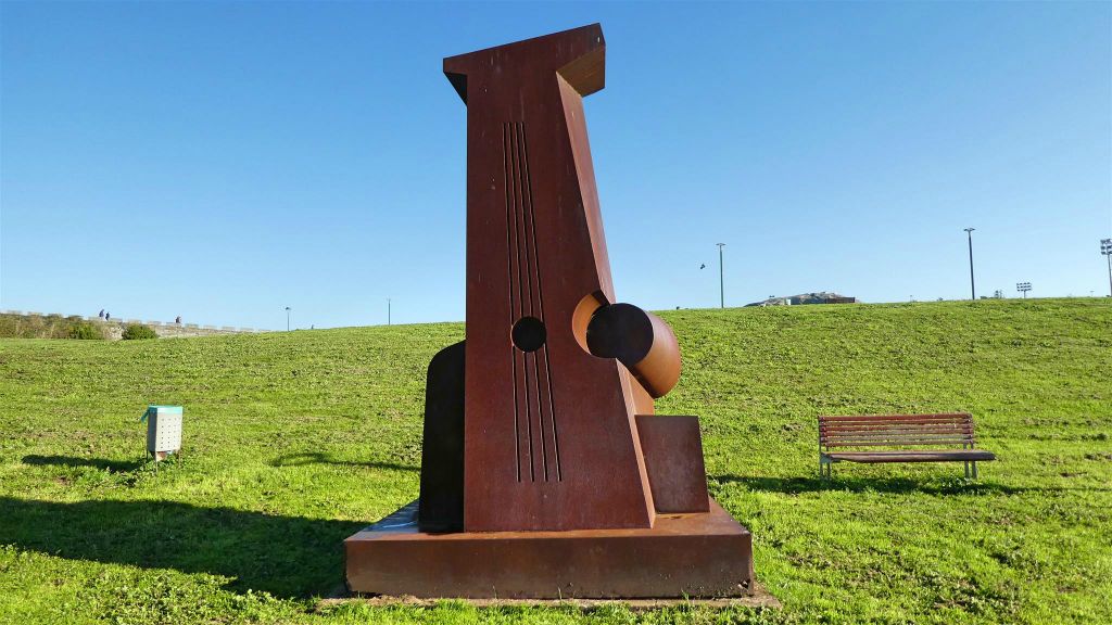 LA CORUÑA - een kunstwerk