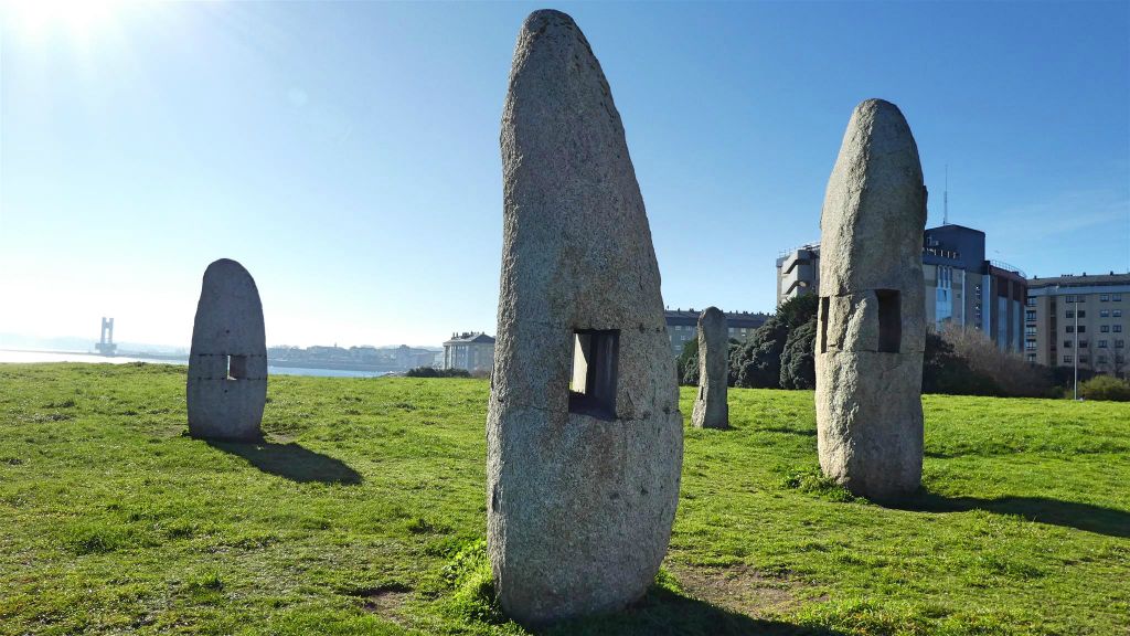 LA CORUÑA - enkele Menhires