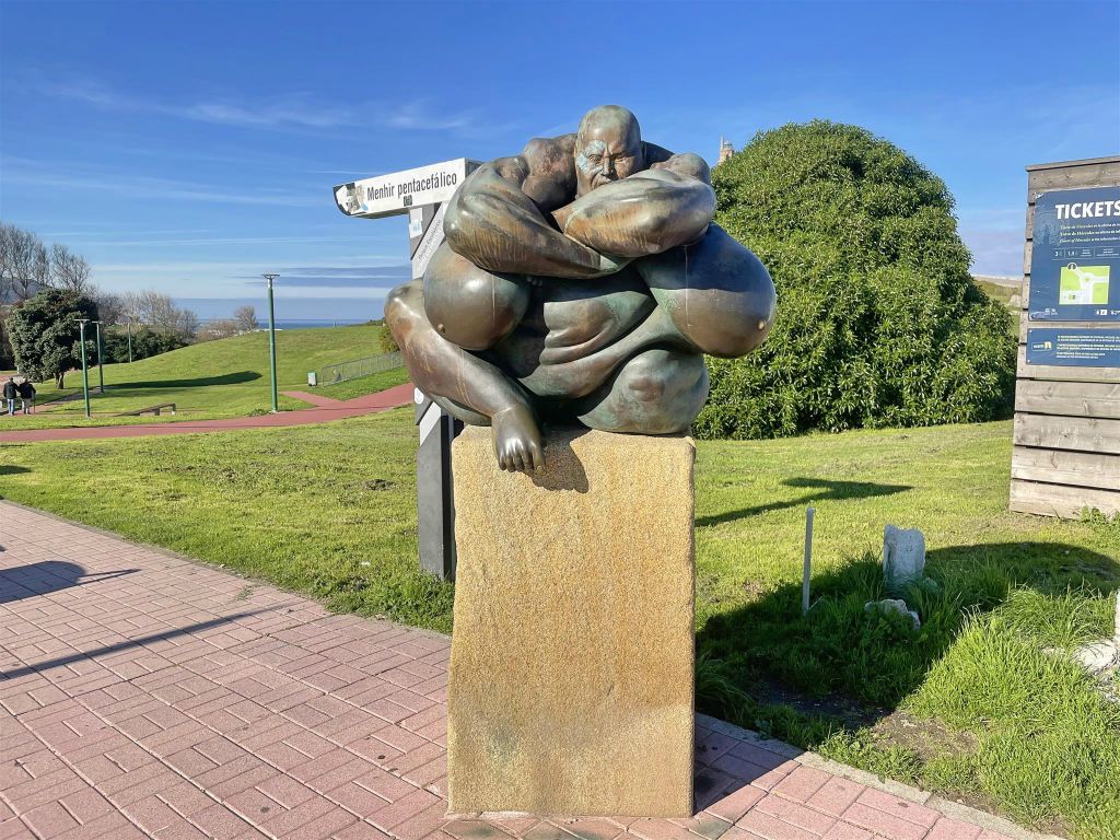 LA CORUÑA - een kunstwerk