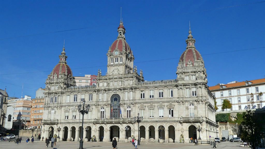 LA CORUÑA - het stadhuis