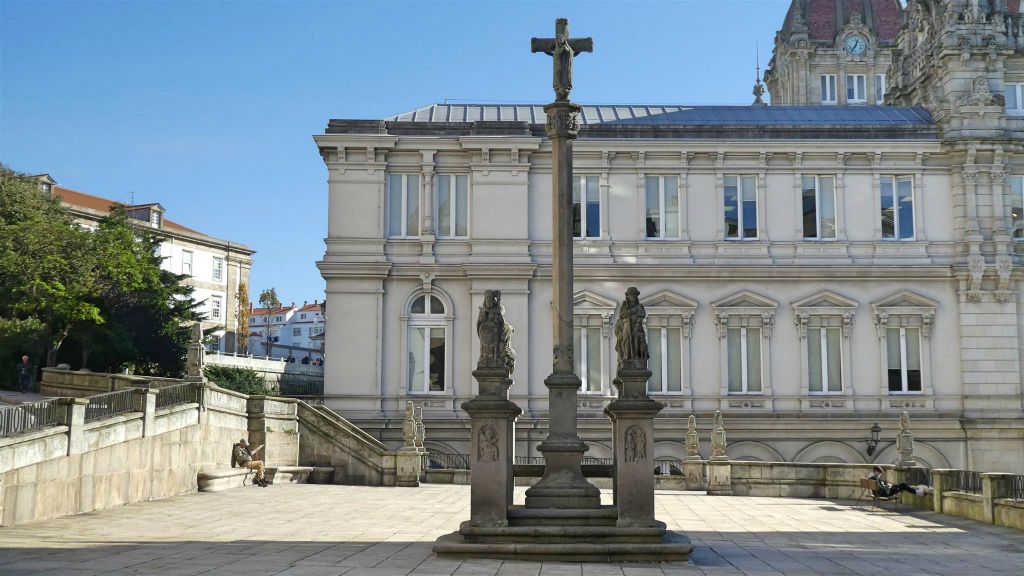 LA CORUÑA - een kruis