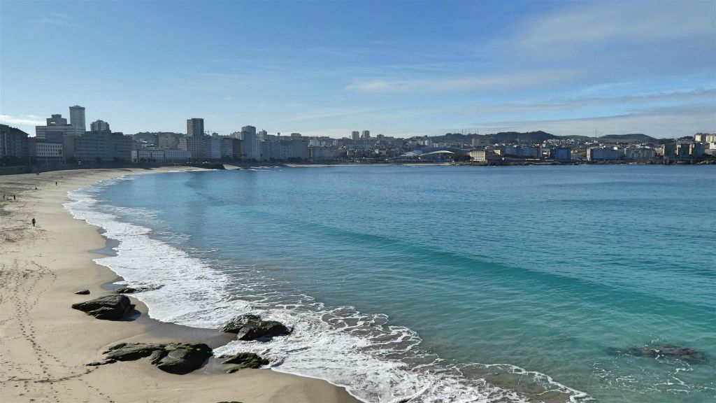 LA CORUÑA - de kust