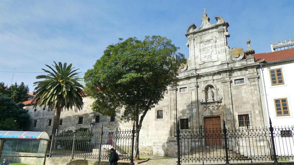 LA CORUÑA - de kapucijnen kerk