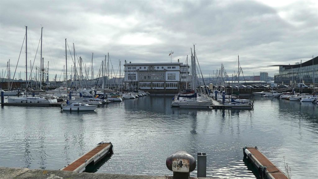 LA CORUÑA - een jachthaven