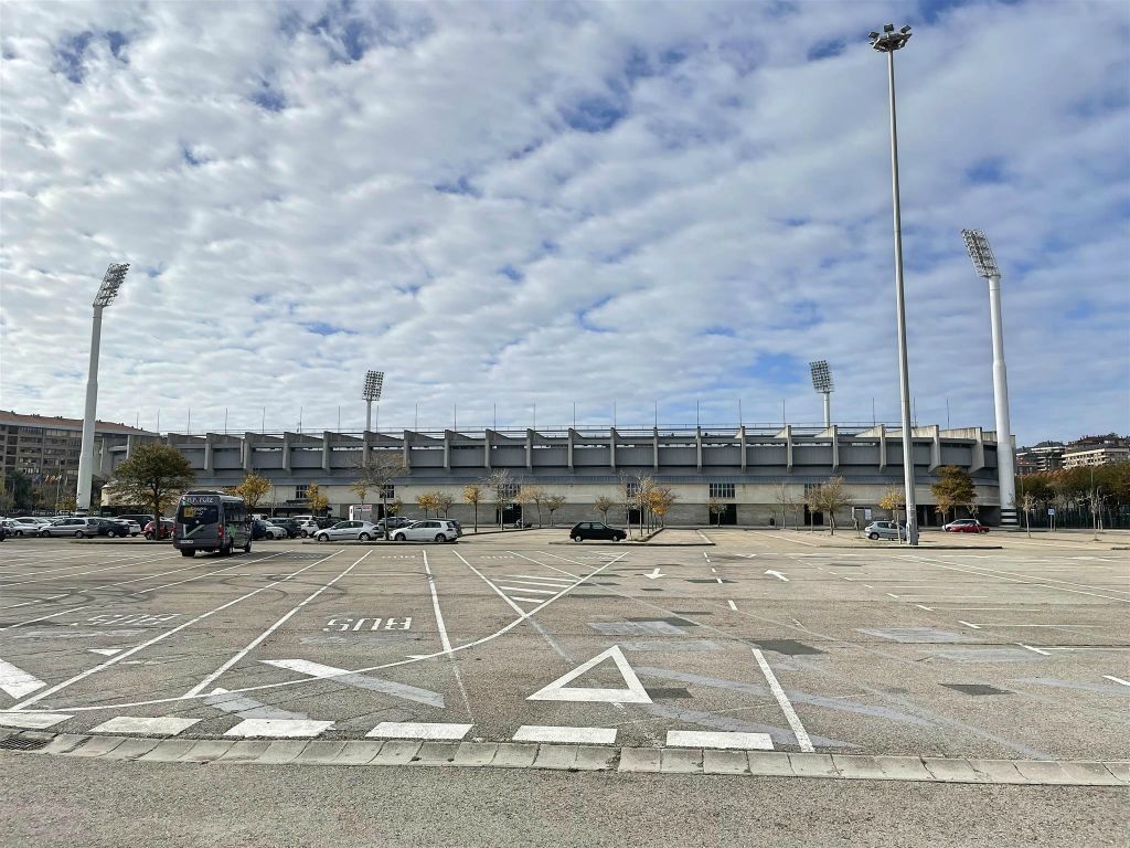 SANTANDER - het El Sardinero voetbalstadion
