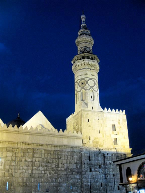 SYRIЁ - DAMASCUS - toren van Omaijadenmoskee