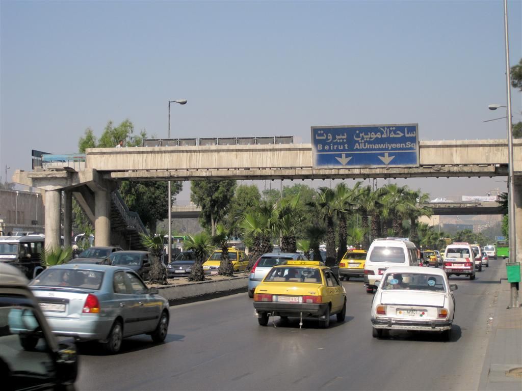 SYRIЁ - DAMASCUS - straatbeeld
