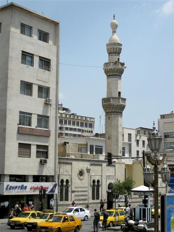 SYRIЁ - DAMASCUS - één van de velen moskees in de stad