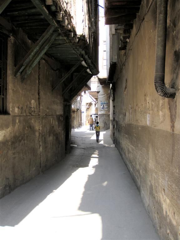 SYRIЁ - DAMASCUS - straatje in oude binnenstad