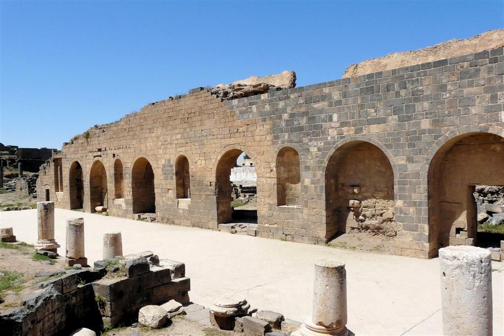 SYRIЁ - BOSRA - romeinse marktplaats