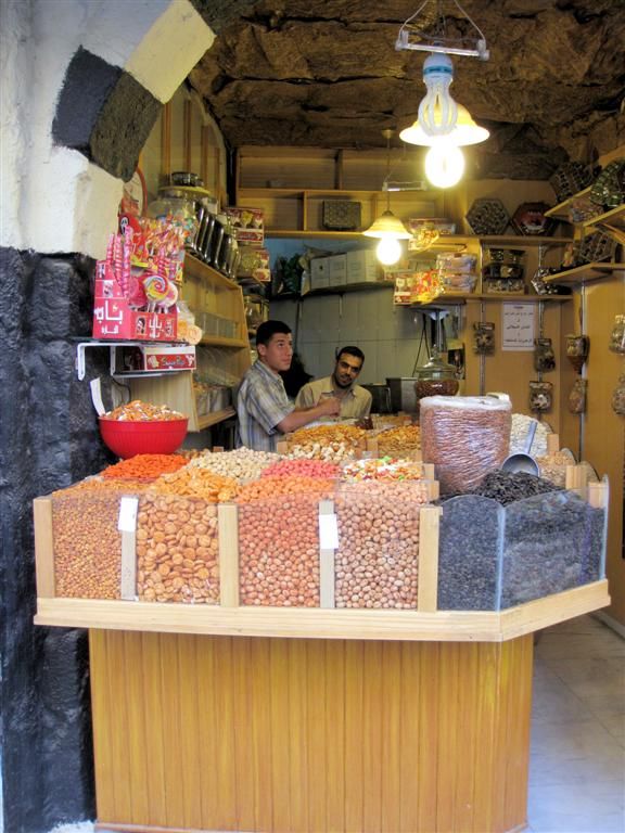 SYRIЁ - DAMASCUS - notenkraam
