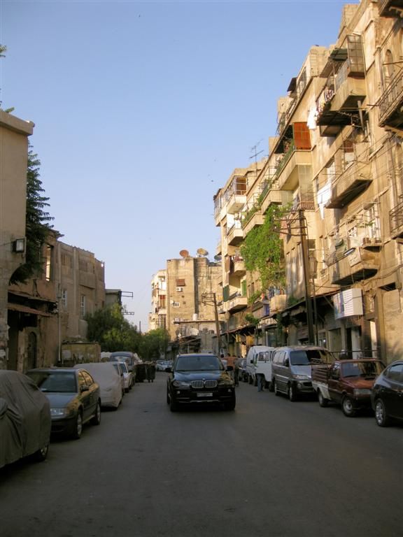 SYRIЁ - DAMASCUS - straatbeeld